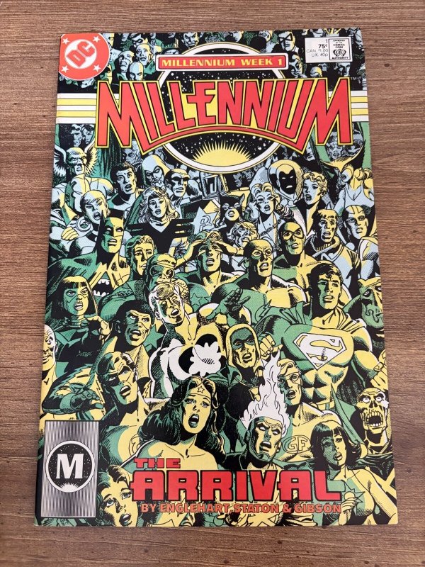 Lot of 6 Millennium DC Comic Books # 1 2 3 4 5 6 Vf-Nm Batman Superman 19 J464, raw comic book in NM condition — front cover