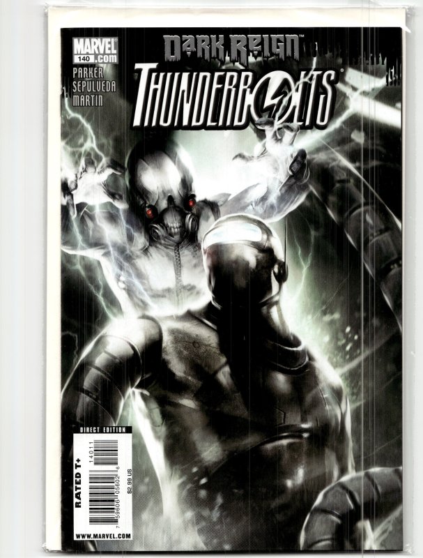 Thunderbolts #140 (Marvel Comics, 2010), raw, ungraded comic book — front cover
