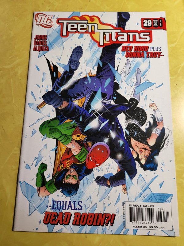 Teen Titans #29 (DC Comics, 2005), raw, ungraded comic book — front cover