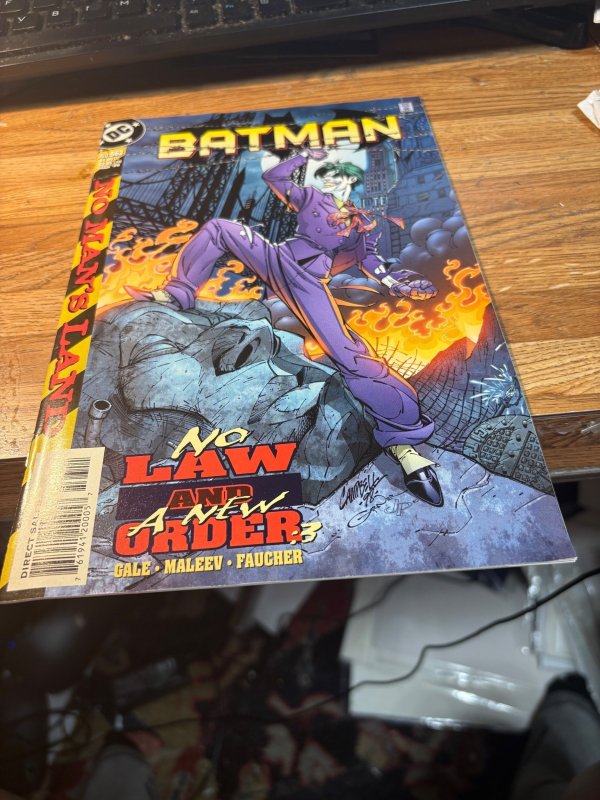 Batman #563 (DC Comics, 2020), raw comic book in NM condition — front cover