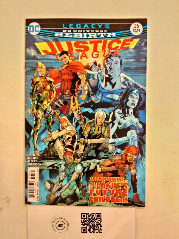 Justice League #26 (DC Comics, 2019), raw comic book in NM condition — front cover
