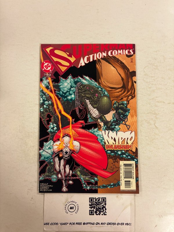 Action Comics #790 (DC Comics, 2001), raw comic book in NM condition — front cover