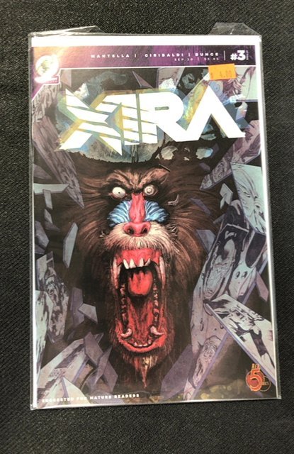 X-Ray Robot #4 (2020), raw, ungraded comic book — front cover