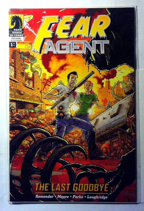 Fear Agent Last Goodbye #1 (Dark Horse Comics, 2007), raw, ungraded comic book — front cover