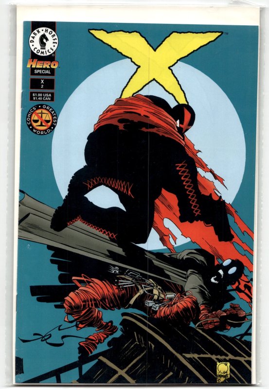 X: Hero Special #2 (Marvel Comics, 1994), raw, ungraded comic book — front cover