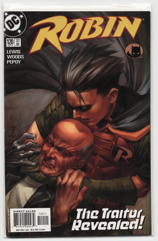 Robin #120 (DC Comics, 2004), raw, ungraded comic book — front cover