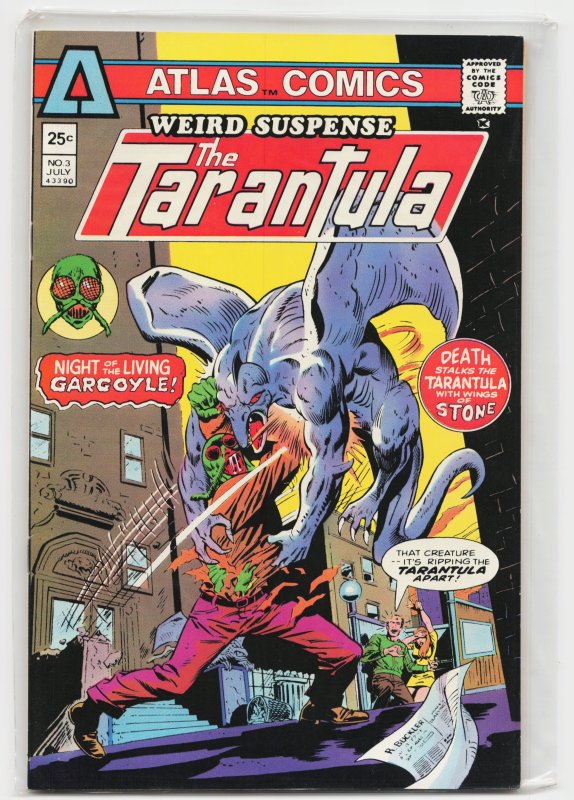 Weird Suspense #3 (Charlton Comics, 1975), raw, ungraded comic book — front cover