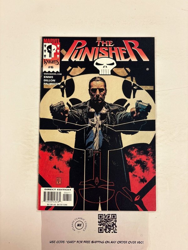 Punisher #6 (Marvel Comics), raw comic book in NM condition — front cover