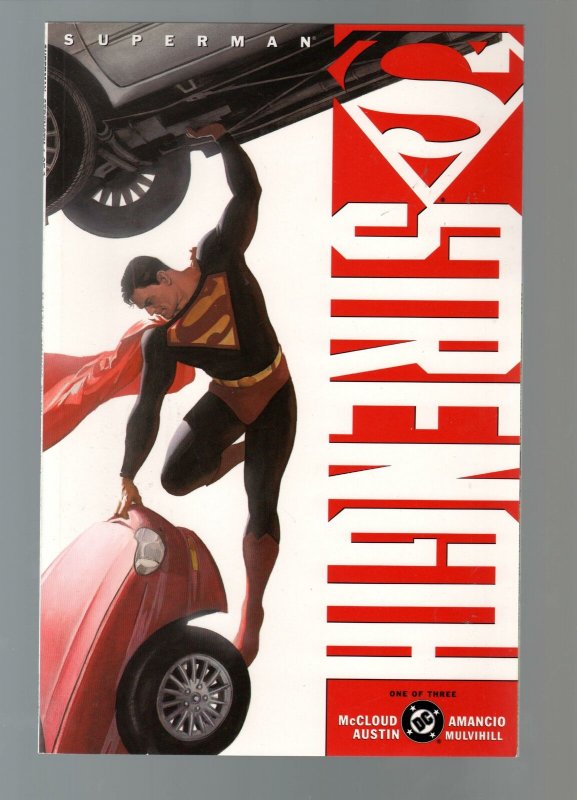 Superman: Strength-Book 1-Scott McCloud-TPB-trade, raw, ungraded comic book — front cover
