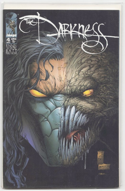 The Darkness #4 (Top Cow, 1997), raw, ungraded comic book — front cover