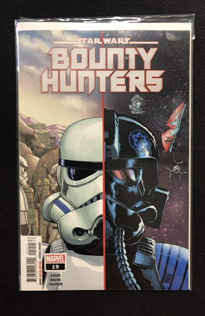 Star Wars: Bounty Hunters #19 (2022), raw, ungraded comic book — front cover