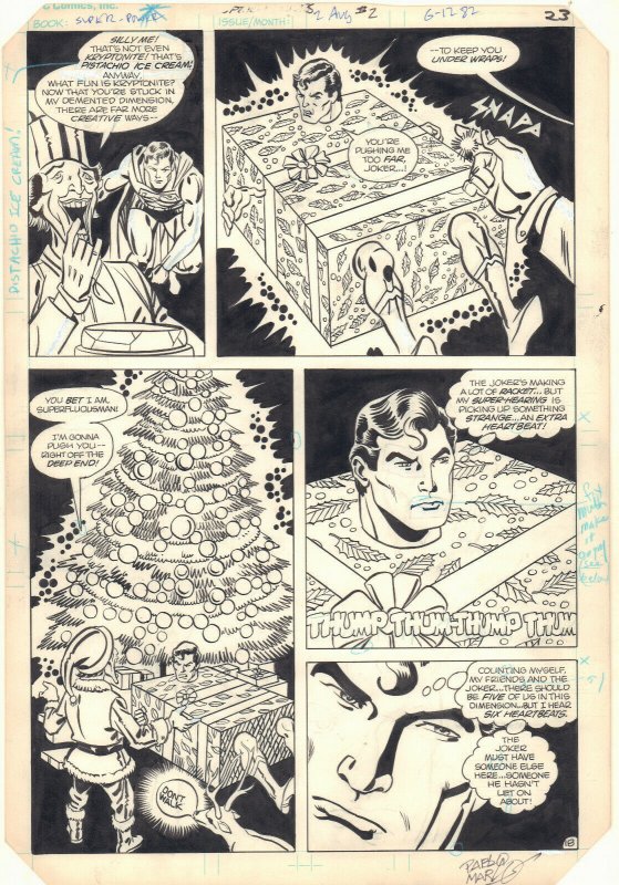 Super Powers #2 (1984), raw, ungraded comic book — front cover