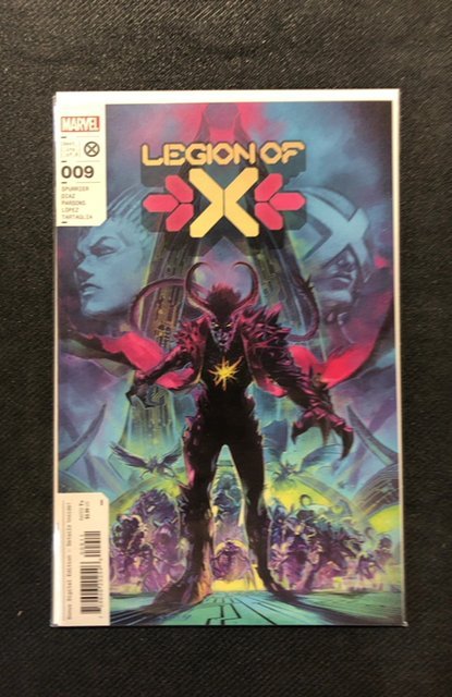 Legion of X #9 (2023), raw, ungraded comic book — front cover