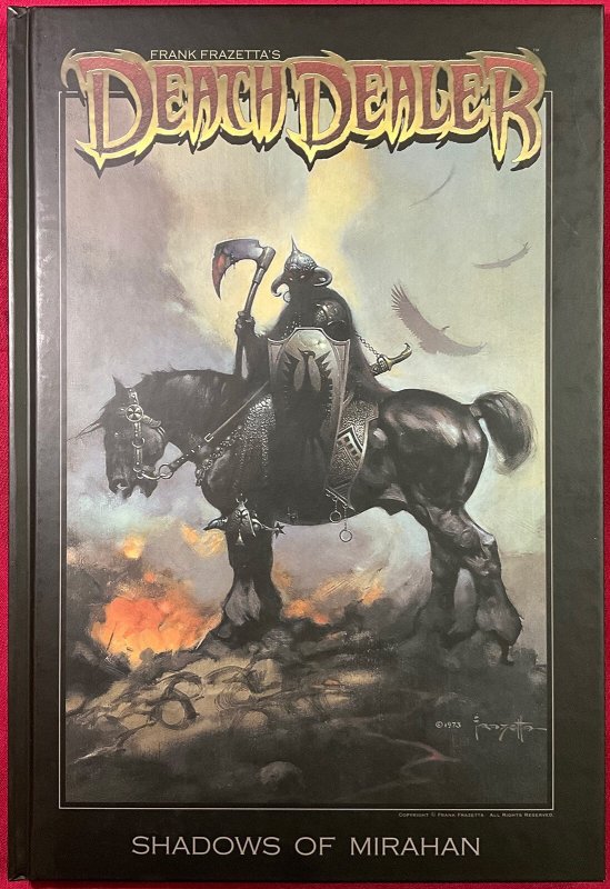 Frank Frazetta's Death Dealer - Book/Bookmark/Slipcase - Fine; Comic-9.2, raw comic book in 9.2 condition — front cover