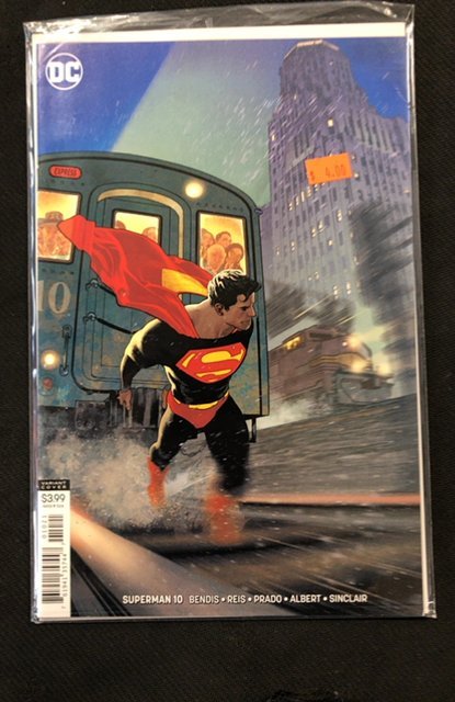 Superman #10 (DC Comics, 2019), raw, ungraded comic book — front cover