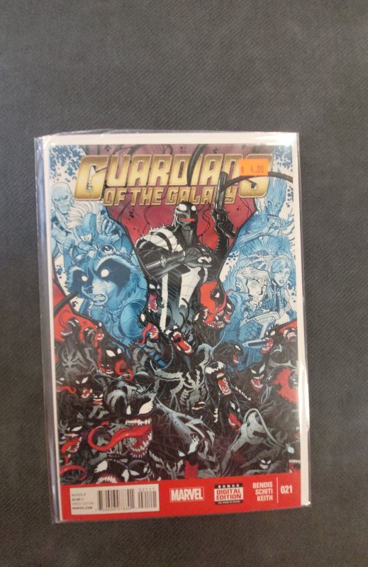 Guardians of the Galaxy #21 (Marvel Comics, 2015), raw, ungraded comic book — front cover