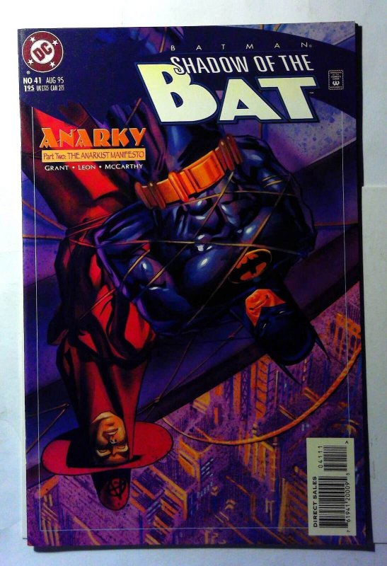 Batman Shadow of the Bat #41 (DC Comics, 1995), raw, ungraded comic book — front cover