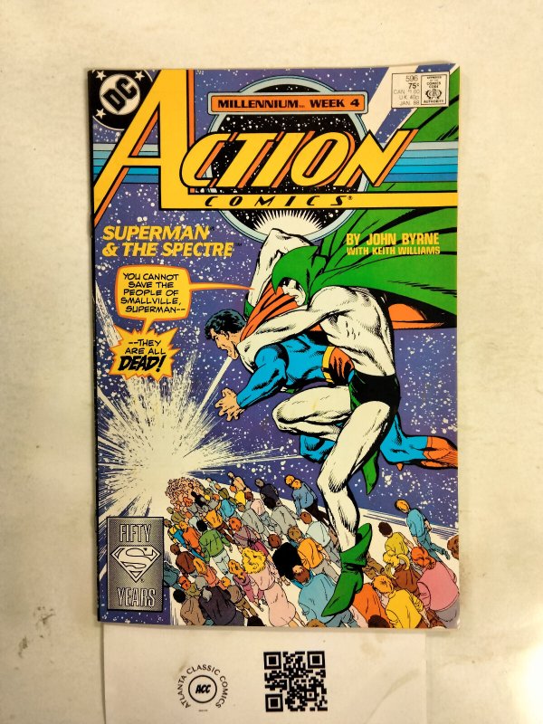 Action Comics #596 (DC Comics), raw comic book in NM condition — front cover