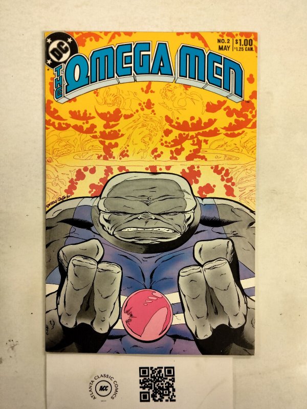 The Omega Men #2 (DC Comics), raw comic book in NM condition — front cover