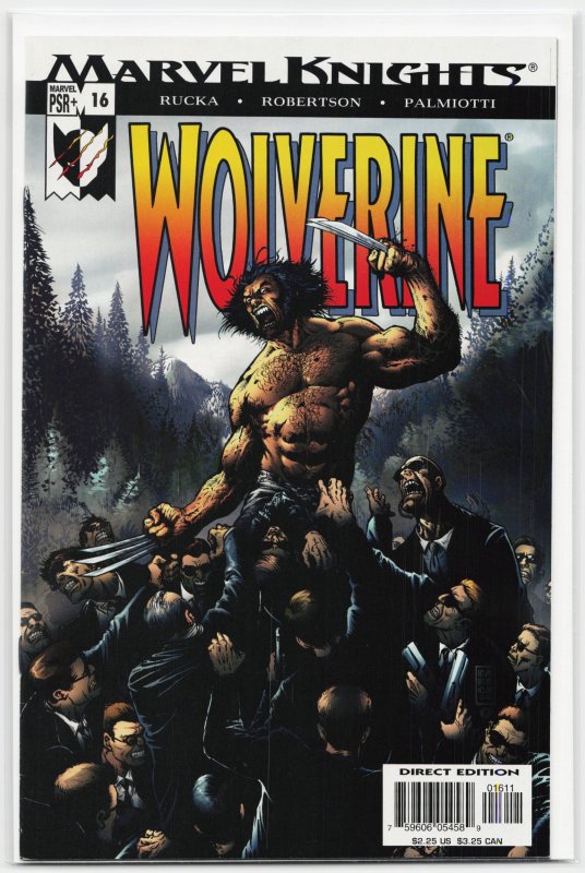 Wolverine #16 (Marvel Comics, 2004), raw, ungraded comic book — front cover