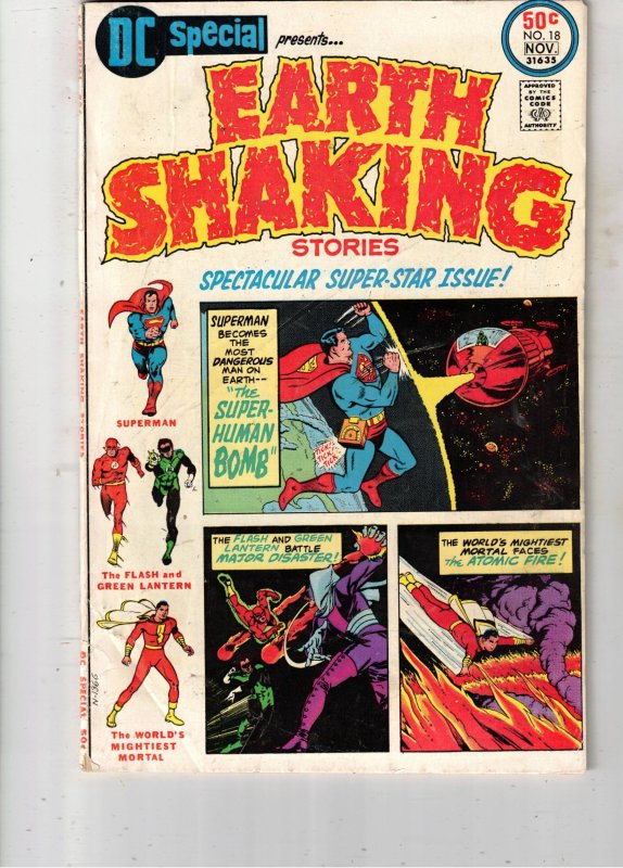 DC Special #18 (Marvel Comics, 1975), raw comic book in FN/VF condition — front cover
