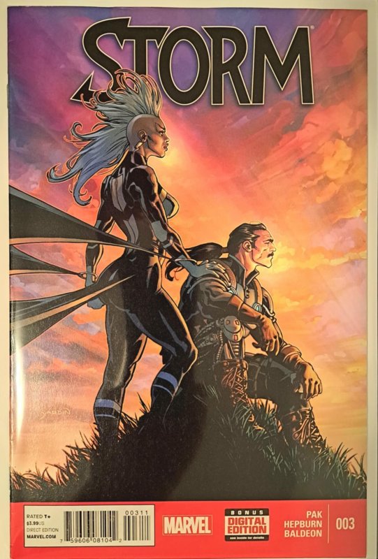 Storm #3 (Marvel Comics, 2014), raw, ungraded comic book — front cover