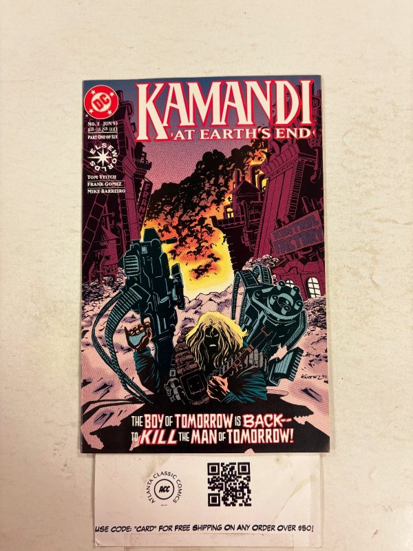Kamandi at Earth's end #1 (DC Comics, 1993), raw comic book in NM condition — front cover