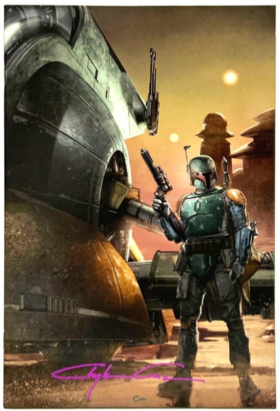 Star Wars War of the Bounty Hunters Alpha #1, raw, ungraded comic book — front cover
