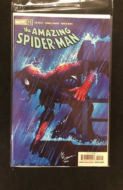 The Amazing Spider-Man #45 (Marvel Comics, 2024), raw, ungraded comic book — front cover