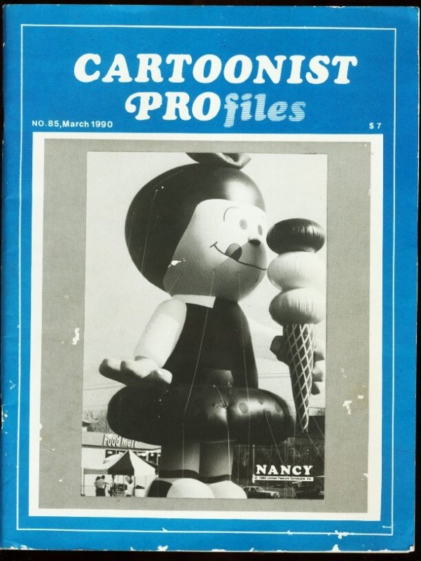 Cartoonist Profiles #85-1990-Sydicated Cartoonists VG, raw comic book in VG condition — front cover