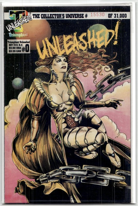 Unleashed! #0, raw, ungraded comic book — front cover