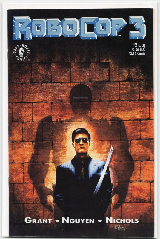 RoboCop 3 #2 (1993), raw, ungraded comic book — front cover