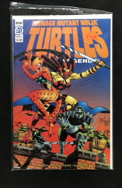Teenage Mutant Ninja Turtles: Urban Legends #21 (2020), raw, ungraded comic book — front cover