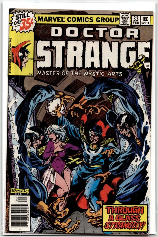 Doctor Strange #33 (Marvel Comics, 1979), raw, ungraded comic book — front cover