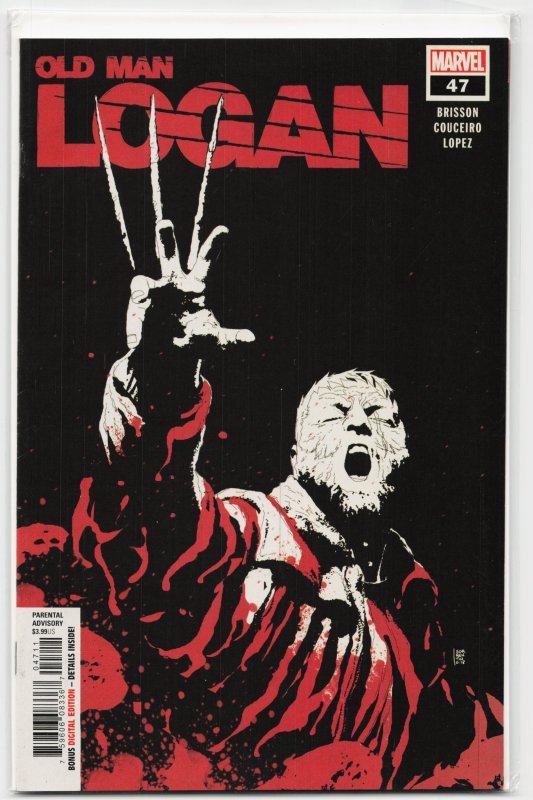 Old Man Logan #47 (Marvel Comics, 2018), raw, ungraded comic book — front cover
