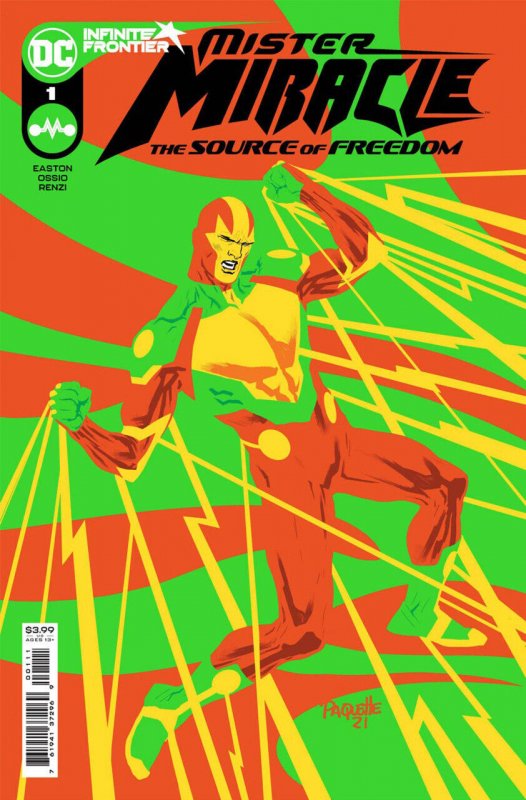 Mister Miracle: The Source of Freedom #1 (2021), raw comic book in VF/NM condition — front cover