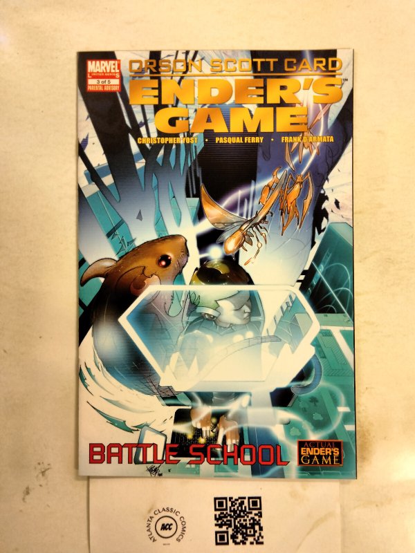 Enders Game #3 (Marvel Comics), raw comic book in NM condition — front cover