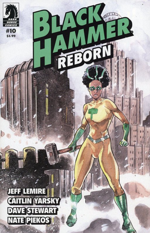 Black Hammer Reborn #10 (Dark Horse Comics, 2021), raw comic book in VF/NM condition — front cover