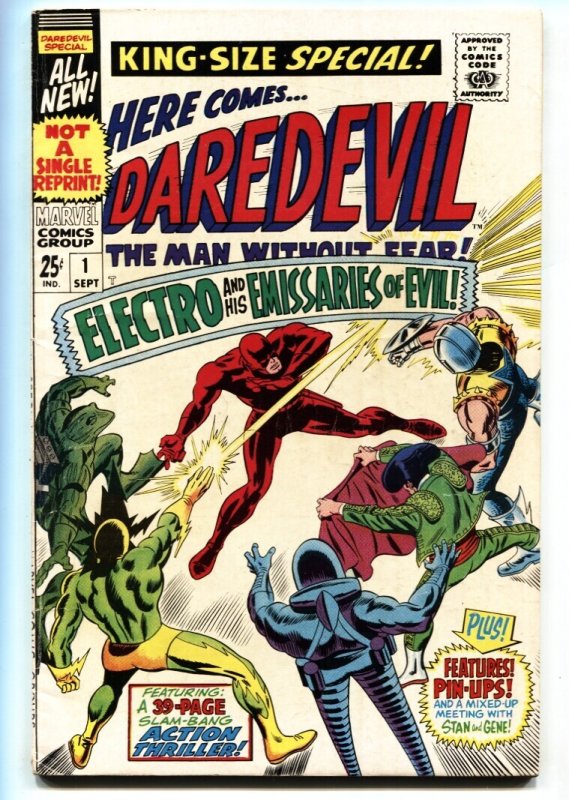 Daredevil Annual #1 - 1967 - Marvel - FN - Comic Book (Marvel Comics, 1967), raw comic book in FN condition — front cover