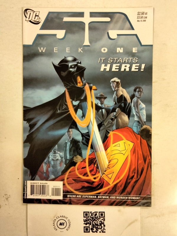 52 #1 (DC Comics), raw comic book in NM condition — front cover