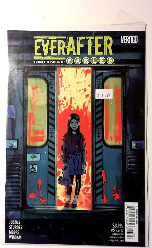 Everafter from the Pages of Fables #5 (DC Comics, 2017), raw, ungraded comic book — front cover