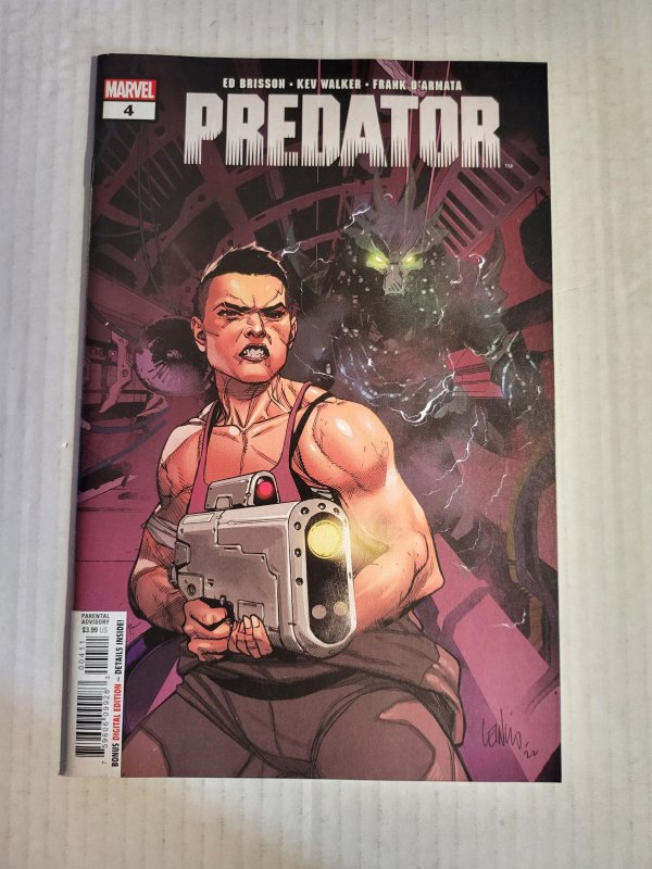 Predator #4 (Marvel Comics, 2023), raw, ungraded comic book — front cover