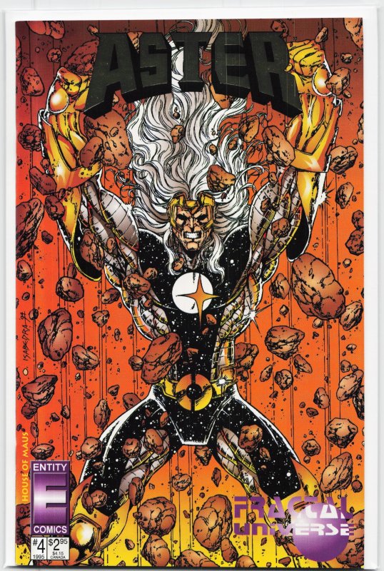 Aster #4, raw, ungraded comic book — front cover