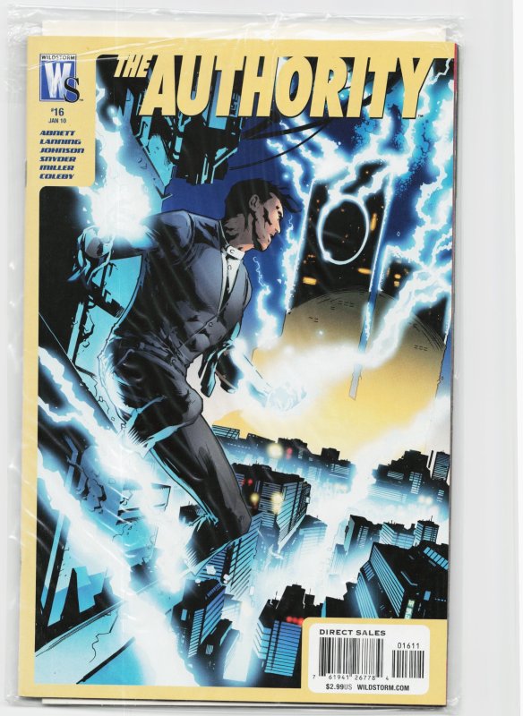 The Authority #16 (DC Comics, 2010), raw, ungraded comic book — front cover