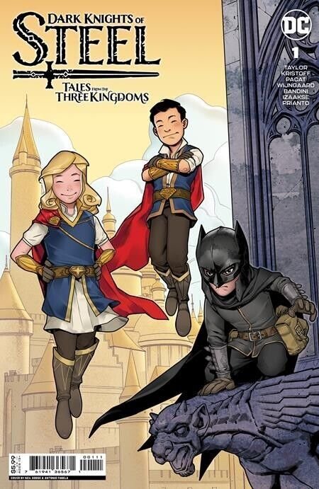 Dark Knights of Steel: Tales from the Three Kingdoms #1 (2022), raw comic book in NM condition — front cover