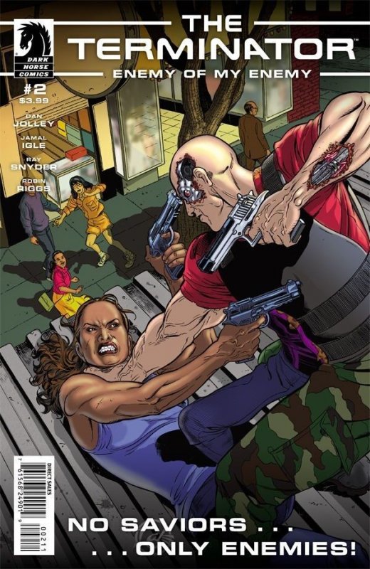 Terminator: Enemy of My Enemy #2 (Dark Horse Comics), raw comic book in VF/NM condition — front cover