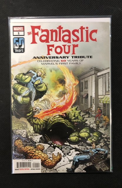 The Fantastic Four Anniversary Tribute (2022) (2022), raw, ungraded comic book — front cover