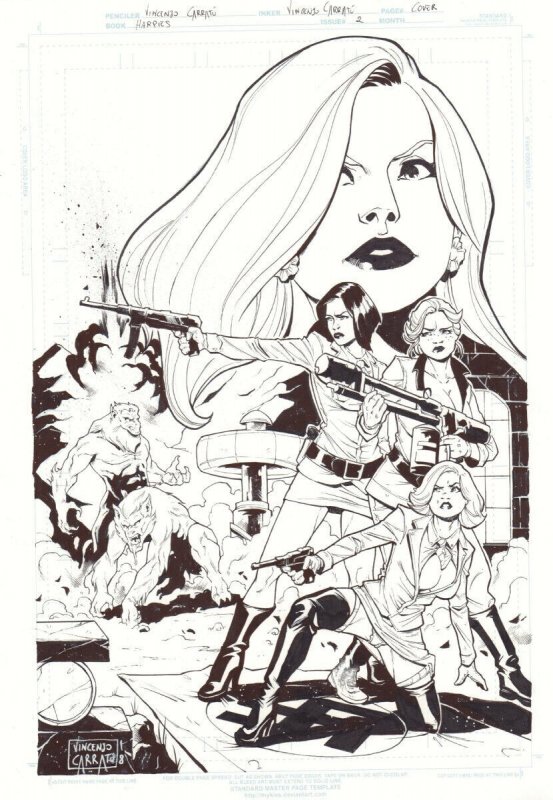 Harpies #2 (2019), raw, ungraded comic book — front cover