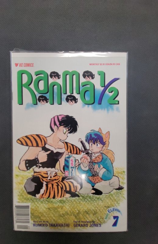 Ranma 1/2 Part Eleven #7 (2002), raw, ungraded comic book — front cover