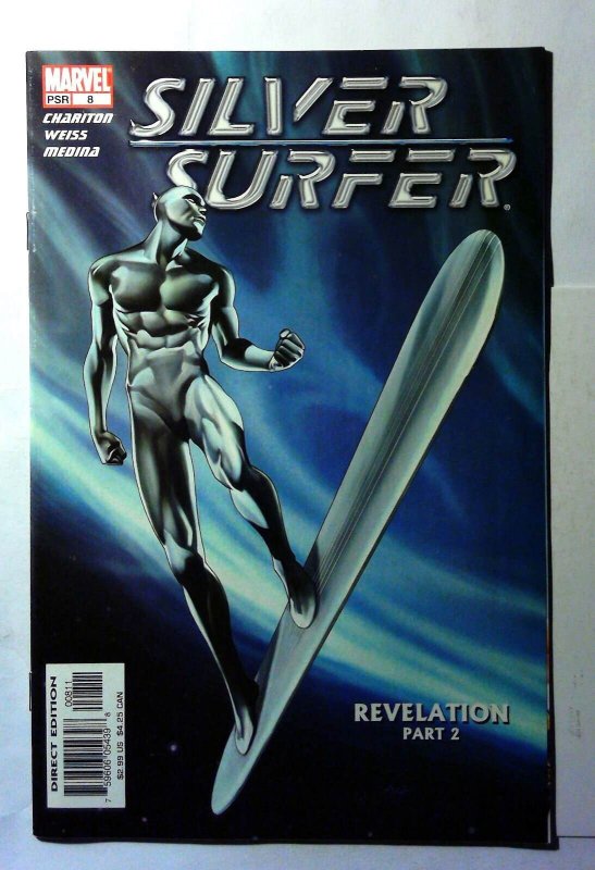 Silver Surfer 3rd Series #8 (Marvel Comics, 2004), raw, ungraded comic book — front cover